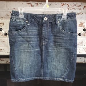 NWOT AE Jean Mini Skirt